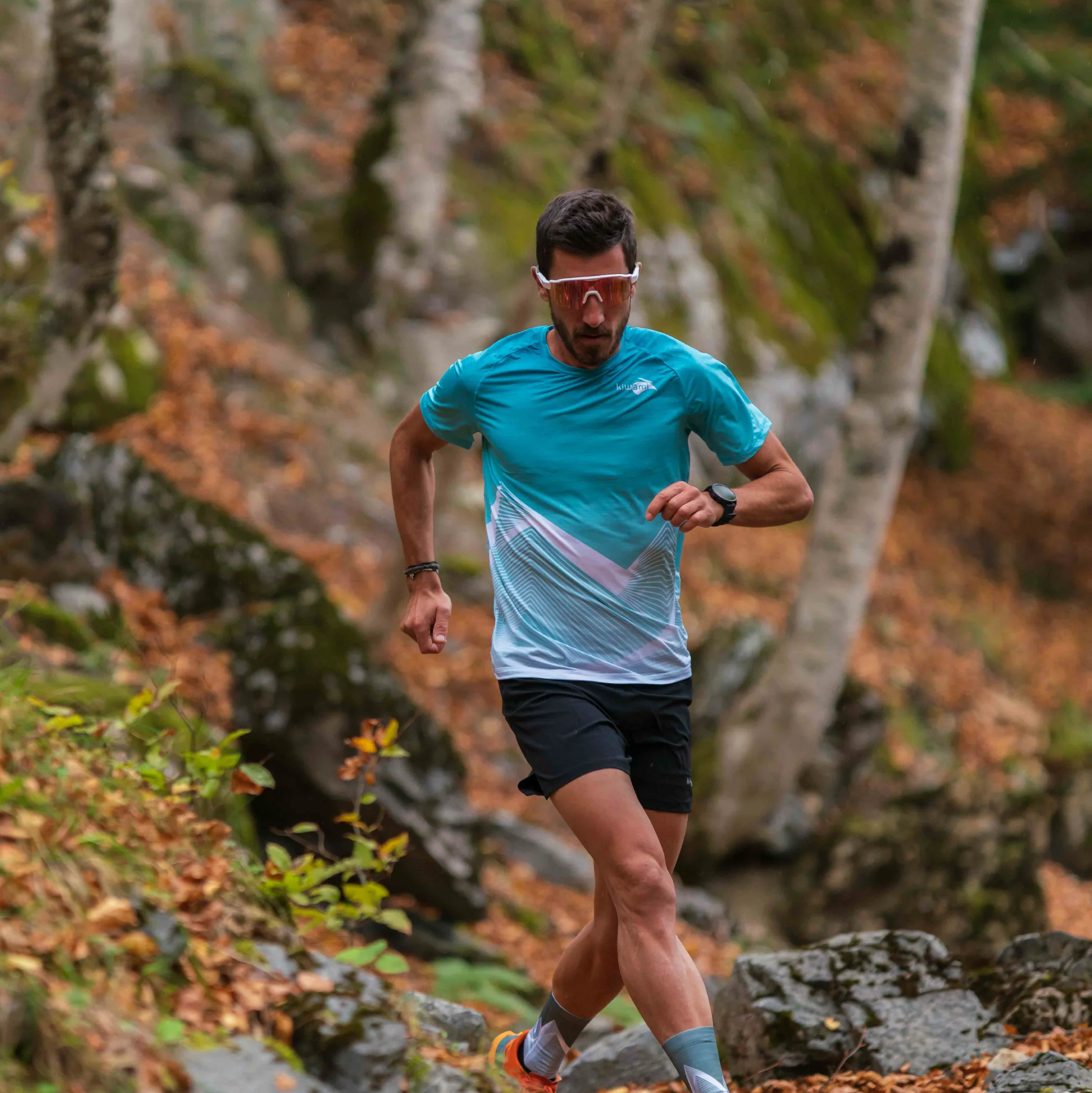 Tee-shirt de running Cascade Homme – Image 3