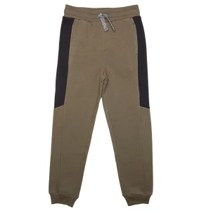 Jogger Khaki à bandes