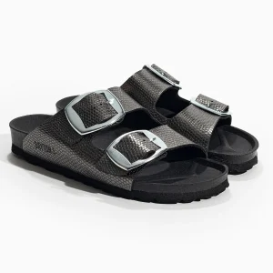 Sandales 2 Brides Alicante Argent foncées