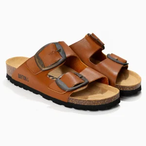 Sandales 2 Brides Alicante Camel