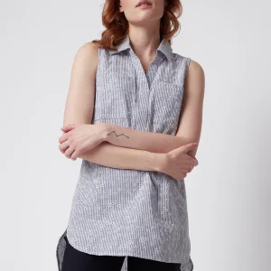 Tunique sans manches évasée