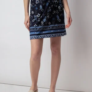 Jupe courte ligne A en tricot