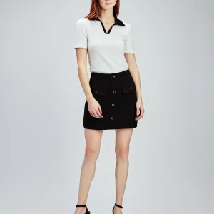 Jupe-short en tricot