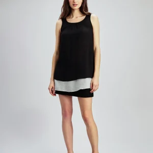 Tunique sans manches évasée