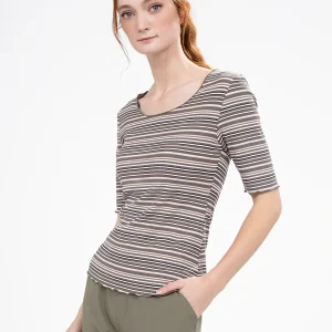 T-shirt à manches 3/4