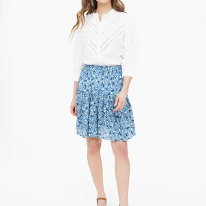 Jupe courte évasée habillée