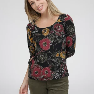 T-shirt à manches 3/4