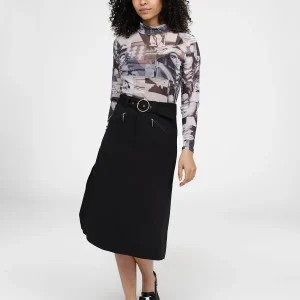 Jupe courte évasée habillée