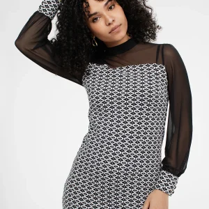 Tunique en tricot à manches longues