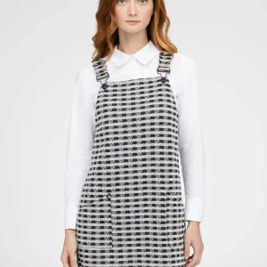 Robe courte ligne A en tricot