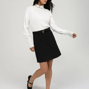 Jupe courte ligne A habillée