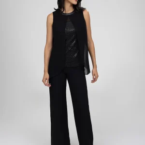 Tunique sans manches évasée