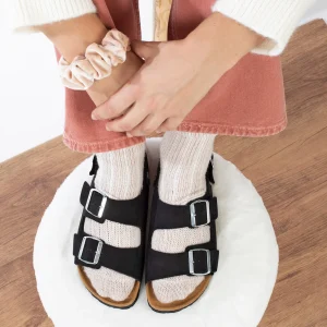 Sandales Achille Noir Multi-Brides