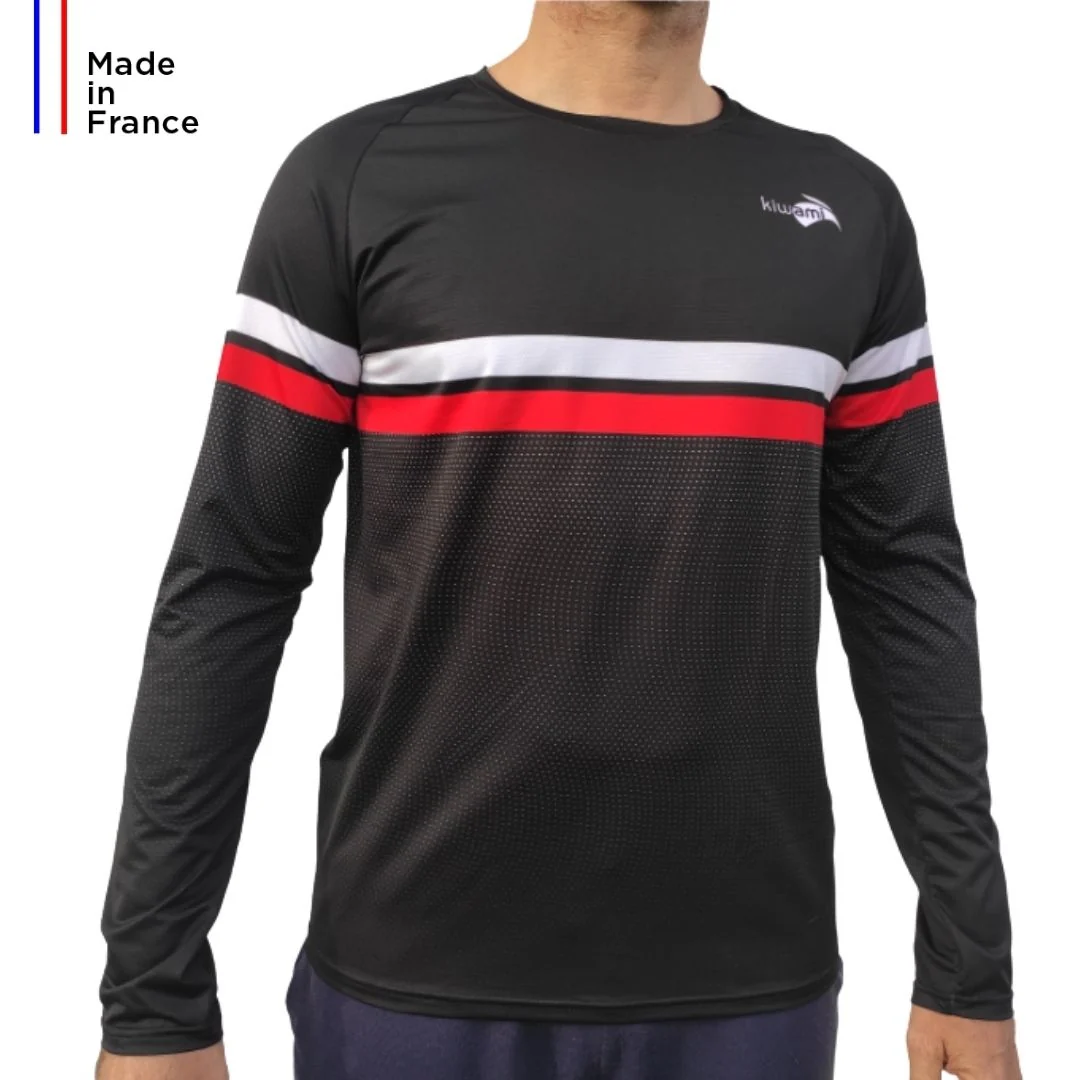 Tee-shirt de running Homme manches longues Club – Image 8