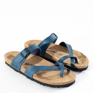 Sandales Diane Bleu à Entre-Doigts