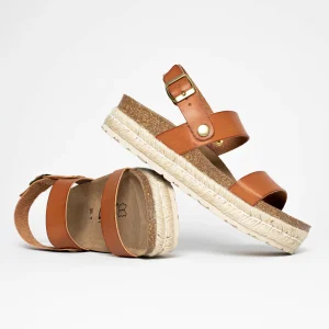 Sandales Whyalla Tan à Plateforme