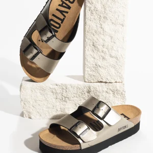 Sandales Japet Bronze à Plateforme