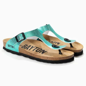 Sandales Mercure Menthe à Entre-Doigts