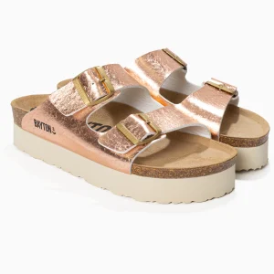 Sandales Japet Rose Gold à Plateforme