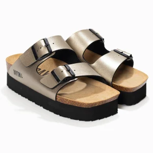 Sandales Japet Mocha à Plateforme