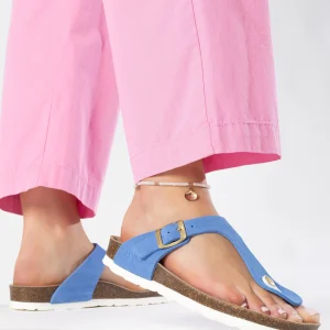 Sandales Mercure Bleu à Entre-Doigts