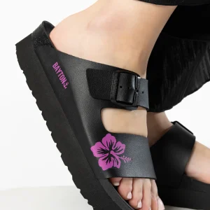 Sandales Jenn Noir et Rose à Plateforme