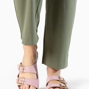 Sandales 2 Brides Astrakan Lila