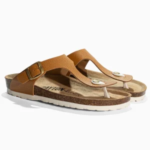 Sandales Mercure Camel en Cuir