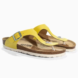 Sandales Mercure Jaune en Cuir