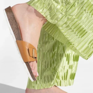 Sandales Zephyr Camel en Cuir