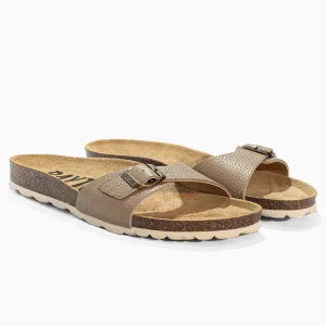 Sandales Zephyr Beige en Cuir