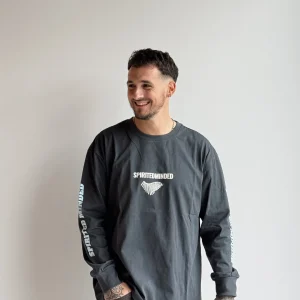 T-SHIRT À MANCHES LONGUES UNISEXE "FROZEN PEAKS"