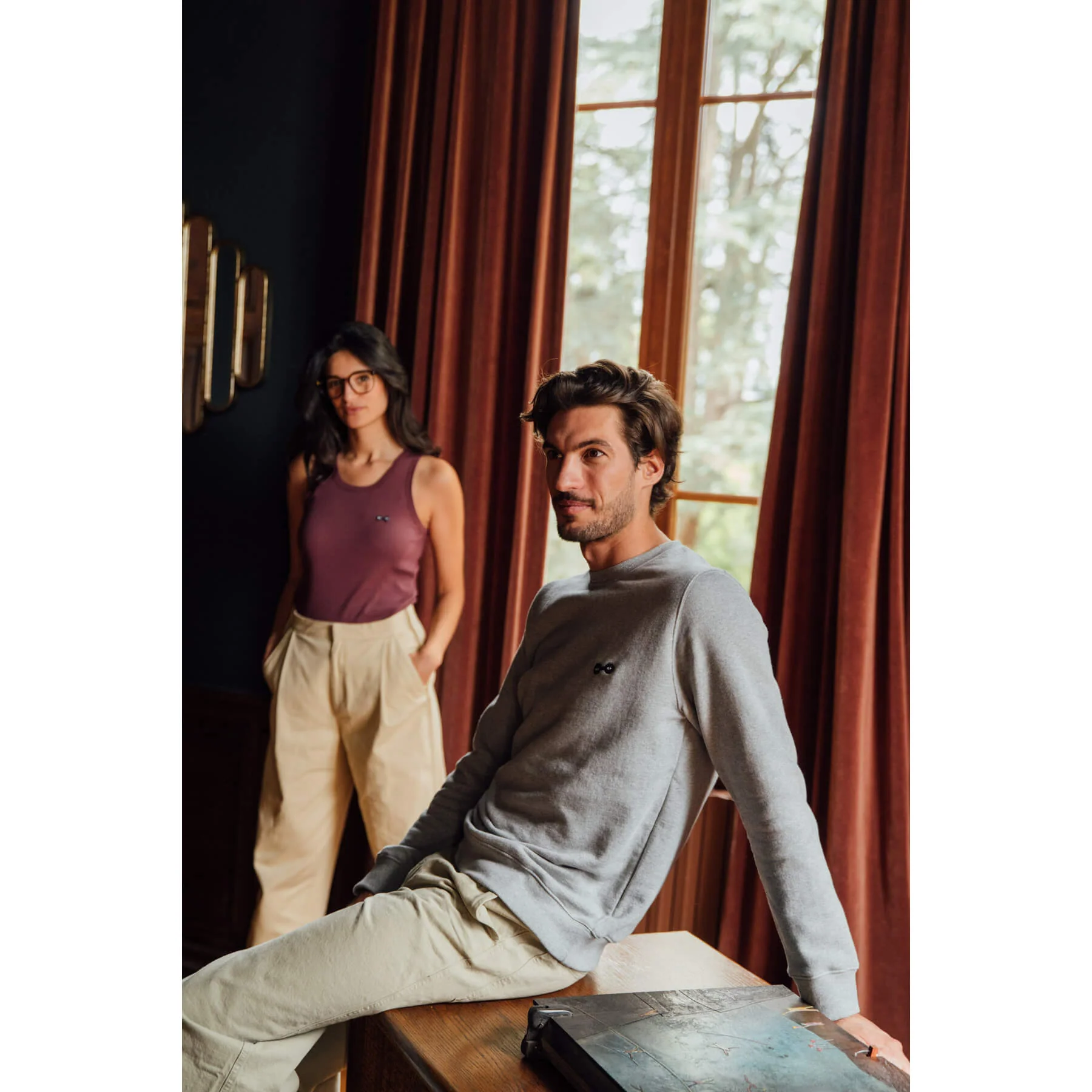 Le Sweat Bébert - Gris – Image 2