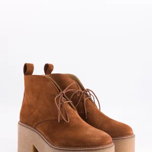 dusty - chukka boots daim noisette