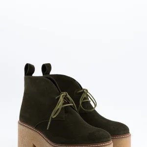 dusty - chukka boots daim kaki - pointure 37 - prototype