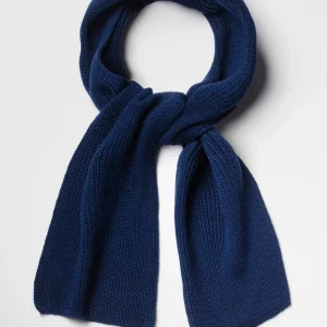 Echarpe Homme en laine Mérinos - Bleu
