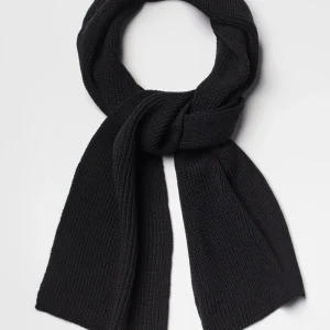 Echarpe Homme  laine Mérinos - Noir Charbon