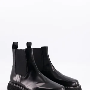 elmet - chelsea boots cuir glacé noir
