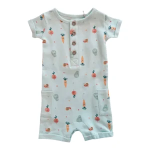 Barboteuse en coton bio | Jardin