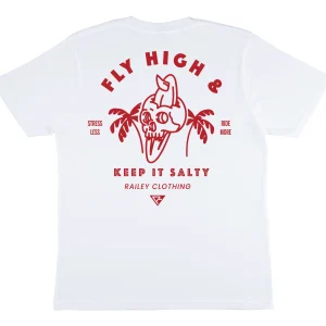 Tee-shirt Fly High Blanc