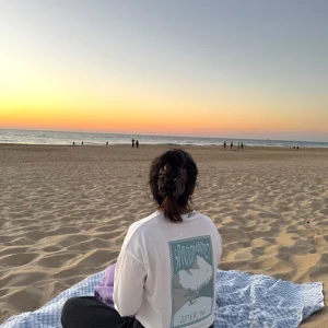 CROP TOP À MANCHES LONGUES "SNOWDOWN"