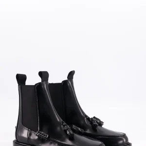 izzy - chelsea boots cuir glacé noir