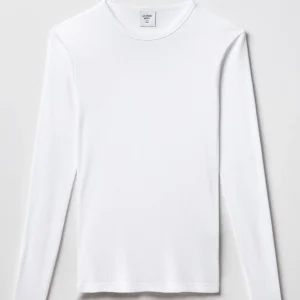 Maillot de Corps Femme Manches Longues - Blanc