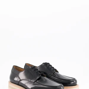 libby - derbies cuir glacé noir