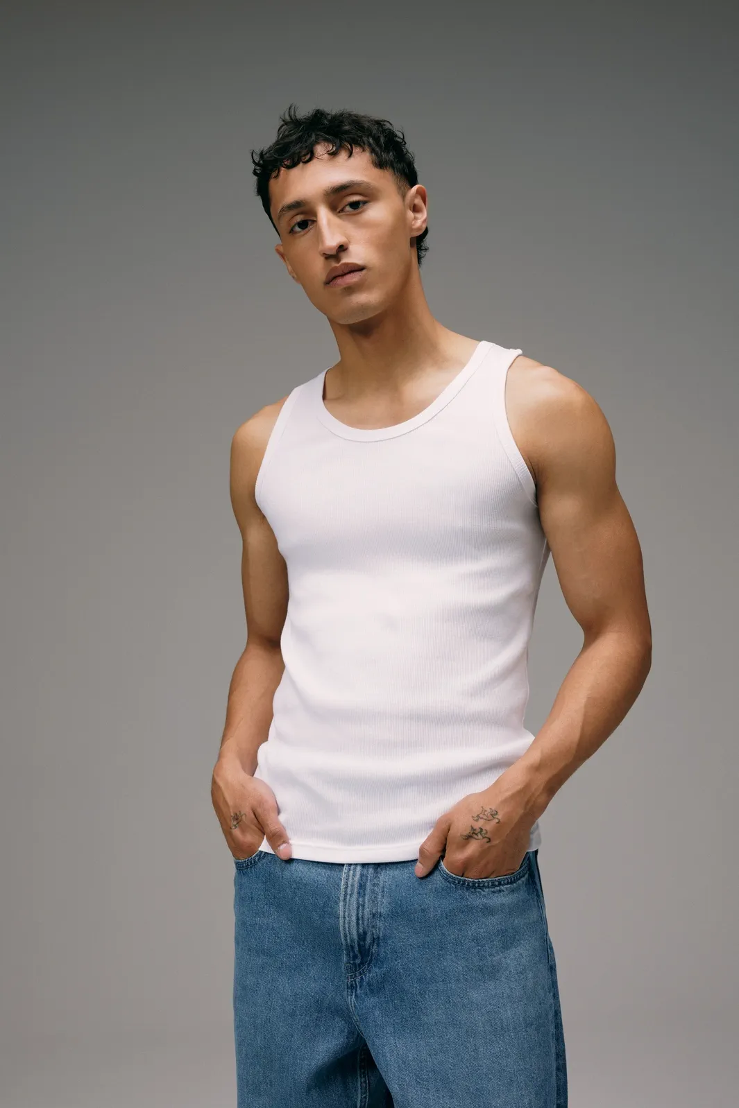 Débardeur Marcel Signature - Blanc – Image 5