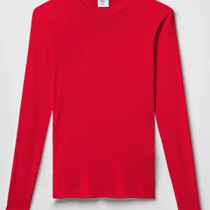 Maillot de Corps Homme Manches Longues - Rouge