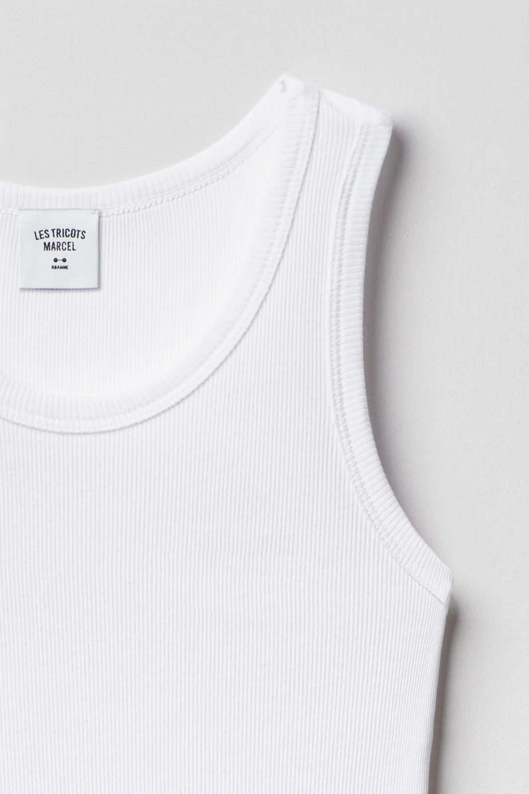 Débardeur Marcel Signature - Blanc – Image 2