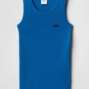 Véritable Débardeur Homme Marcel - Bleu