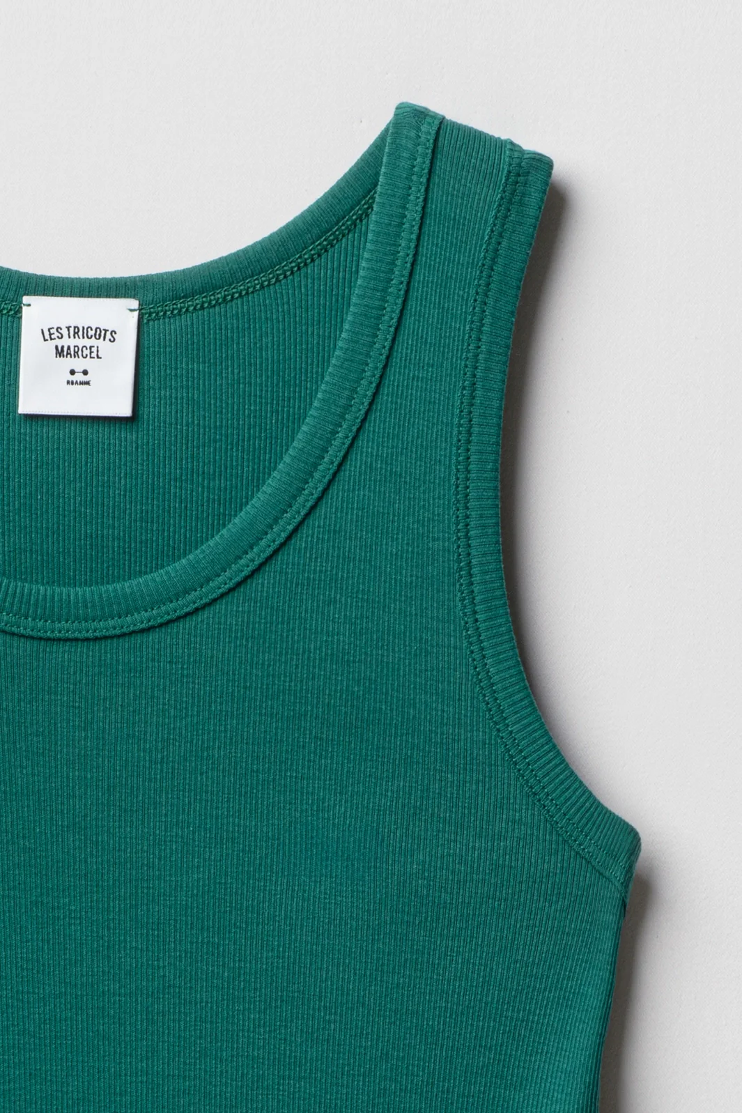 Débardeur Homme Marcel Signature - Vert Emeraude – Image 2