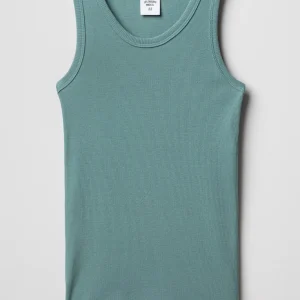 Débardeur Femme Marcel Signature - Vert Lagon